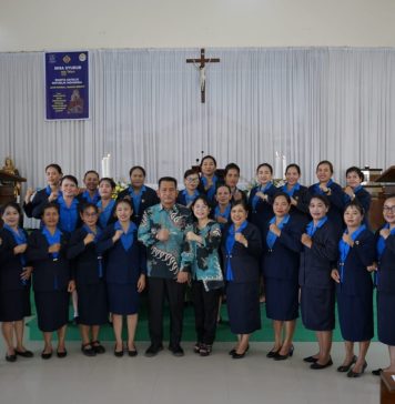 Gutmen Hadiri Peringatan Hari Ulang Tahun WKRI Ke -100