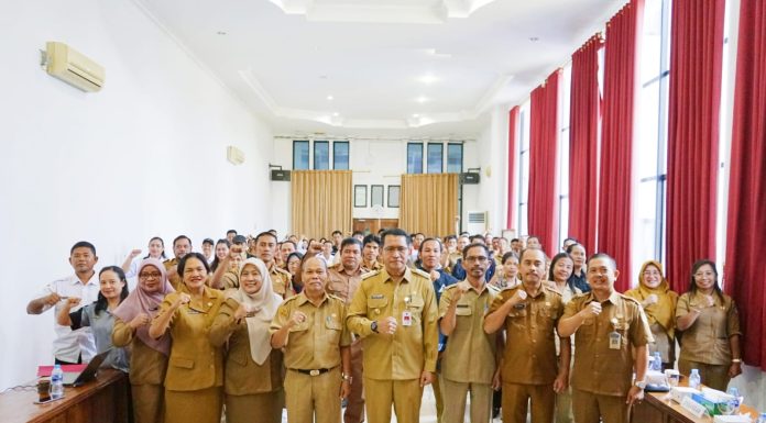 Gutmen Buka Bimtek Pengelolaan Data Terpadu Kesejahteraan Sosial