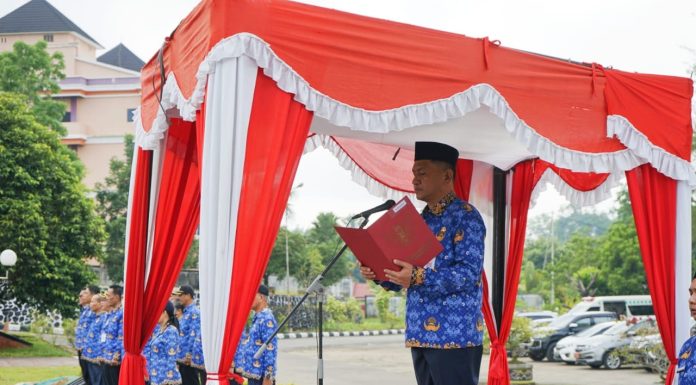 Upacara Kesadaran Nasional, Gutmen Ingatkan ASN Disiplin Dalam Bekerja