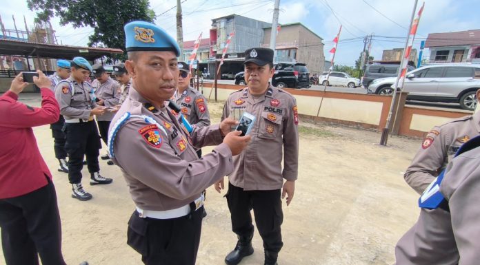 Bidpropam Polda Kalbar Ingatkan Anggota Polsek Ngabang Tidak Terlibat Narkoba dan Judi Online