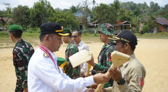 Melalui TMMD, Gutmen Harapkan Bantu Pemerintah Dalam Percepatan Pembangunan