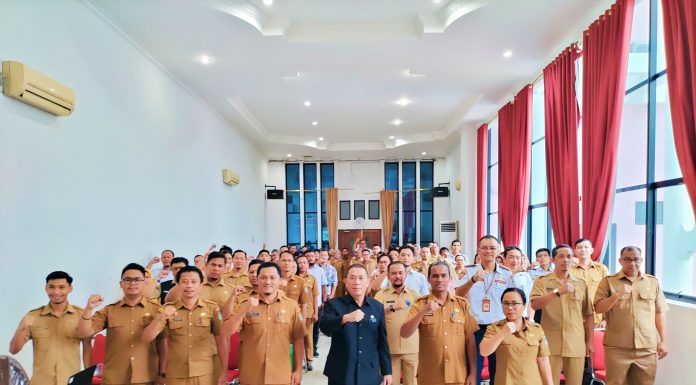 Pemkab Landak Gelar Sosialisasi Anti Korupsi Bagi Pelaku Pengadaan Barang dan Jasa