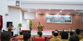 Rakor Kepala Desa se Kabupaten Landak, Gutmen Ingatkan Kades Beri Pelayanan Terbaik ke Masyarakat