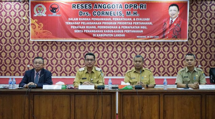 Gutmen Apresiasi Kegiatan Reses Anggota DPR RI di Landak