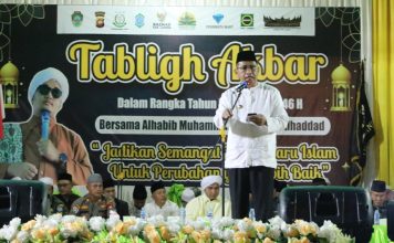 Buka Kegiatan Tabligh Akbar, Gutmen Harapkan Jadi Sarana Tingkatkan Keimanan dan Ketaqwaan Umat