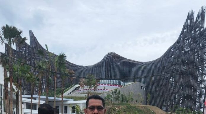 Gutmen Puji Keindahan Istana Negara di IKN