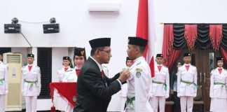 30 Anggota Paskibraka Landak Dikukuhkan