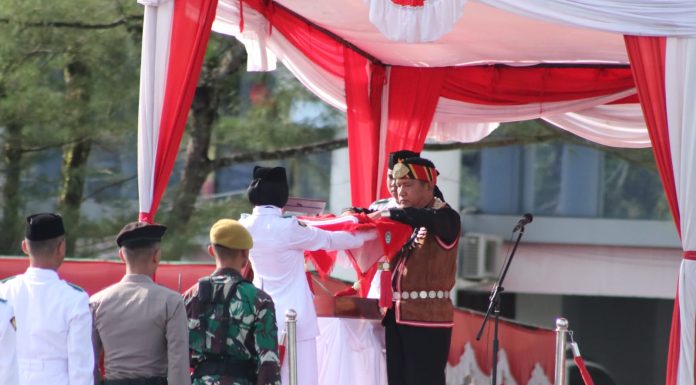 Pemkab Landak Gelar Upacara Peringatan HUT RI Ke-79