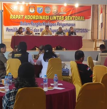 Rakor Lintas Sektor, Wujudkan Pilkada Landak Damai