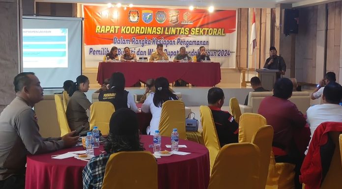 Rakor Lintas Sektor, Wujudkan Pilkada Landak Damai
