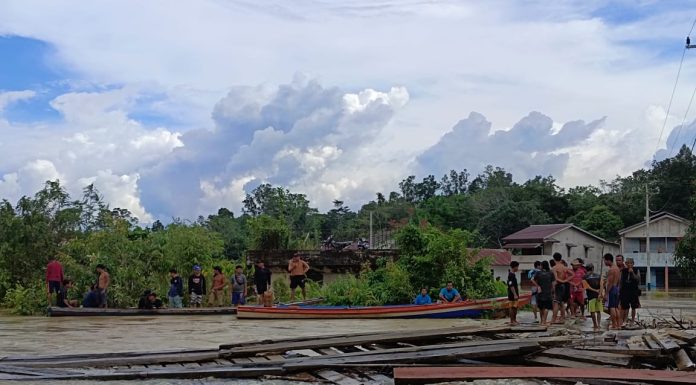 Diduga Terjatuh Dari Jembatan, Seorang Anak di Desa Angkanyar Dikabarkan Hanyut Disungai