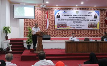 Masuki Masa Purna Tugas 216 PNS di Landak Terima Pembekalan