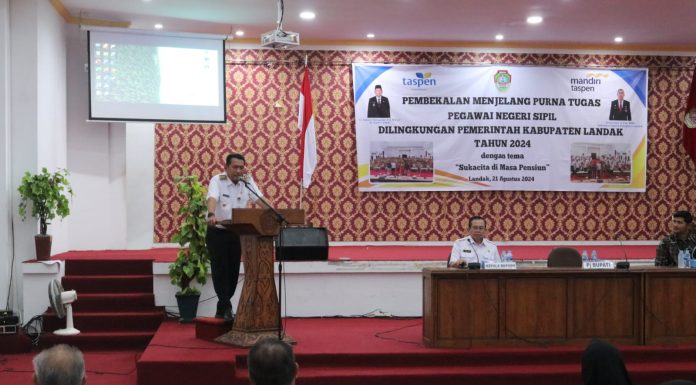 Masuki Masa Purna Tugas 216 PNS di Landak Terima Pembekalan