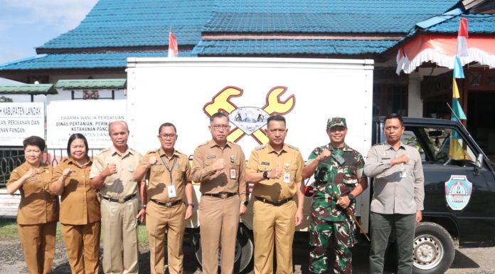 Gutmen Nainggolan Launching Bengkel Alsintan