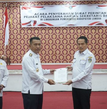 Heri Adiwijaya Jabat Plh Sekda Landak