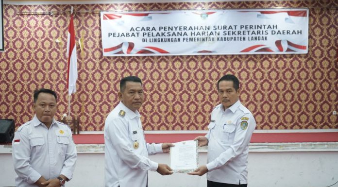 Heri Adiwijaya Jabat Plh Sekda Landak