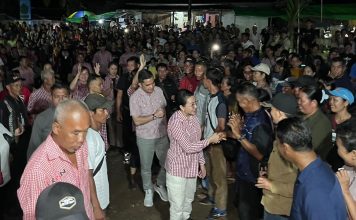 Karolin – Erani Komitmen Lanjutkan Pembangunan di Landak