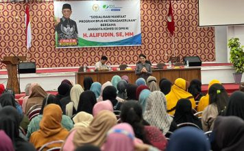 Karolin Sampaikan Edukasi Pentingnya Pekerja Miliki BPJS Ketenagakerjaan