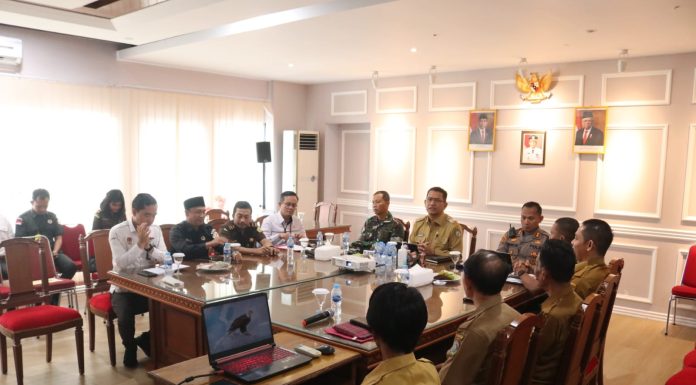 Pemkab Landak Bersama Forkopimda Gelar Rakor Persiapan Pilkada