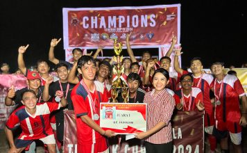 Tutup Turnamen Tebedak Cup IV, Karolin Ajak Masyarakat Sukseskan Pilkada Landak
