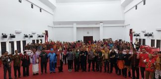 12 Paguyuban Etnis Kabupaten Landak Komitmen Wujudkan Pilkada Damai