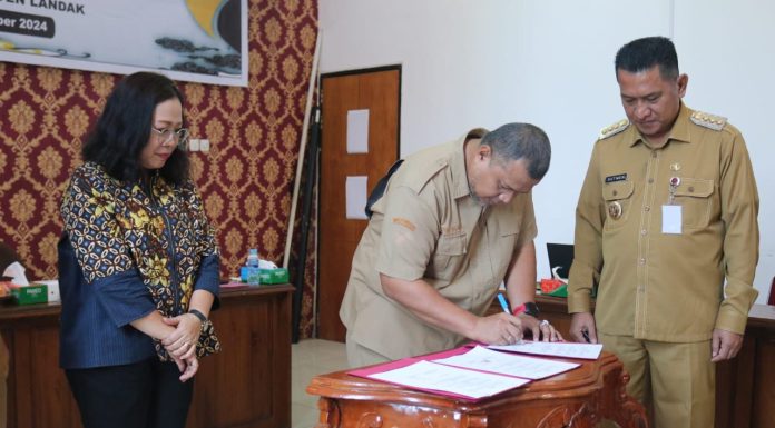 Pemkab Landak Bersama Yayasan Solidaridad Network Indonesia Gelar MoU Bidang Pertanian dan Perkebunan