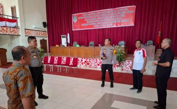 Jelang Pelantikan Anggota Dewan Terpilih, Polisi Gelar Pengecekan Gedung DPRD