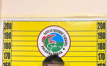 Polisi Bekuk Pengedar Sabu di Menjalin
