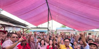 Kampanye di Desa Ting Tanjung, Karolin: Pelayanan Masyarakat Harus Dekat, Murah dan Mudah