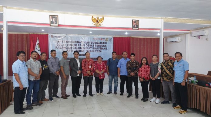 Debat Publik Calon Bupati dan Wakil Bupati Landak Dilaksanakan 17 November, Tim Paslon Minta Dilaksanakan di Landak