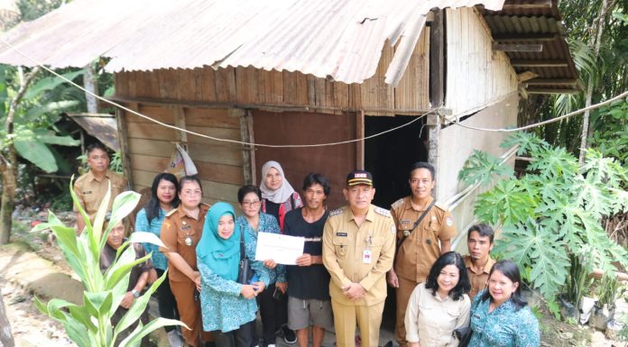 Program RTLH Sasar 10 Penerima di Desa Papung