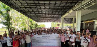 Masyarakat Binua Pantu Selibong Deklarasikan Dukungan Karolin – Erani