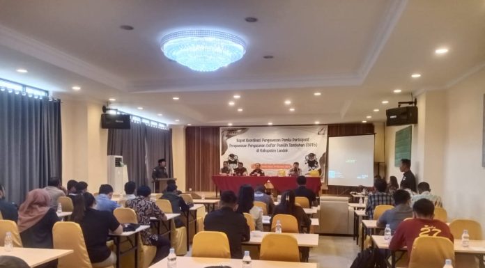 Bawaslu Gelar Rakor Pengawasan Penyusunan Daftar Pemilih Tambahan