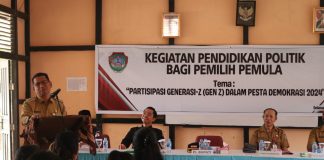 Pendidikan Politik Sasar Pemilih Pemula di SMAN 2 Ngabang
