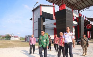 Tinjau Progres Venue MTQ ke-32 Tingkat Provinsi Kalbar, Pj. Bupati Landak Pastikan Selesai Diakhir November