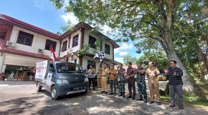 KPU Landak Luncurkan Mobil Sosling, Tingkatkan Partisipasi Pemilih