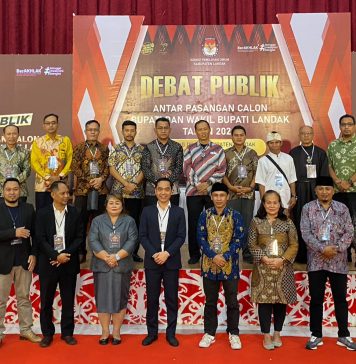 Gutmen Apresiasi Debat Publik Pemilihan Bupati dan Wakil Bupati Landak Berjalan Aman
