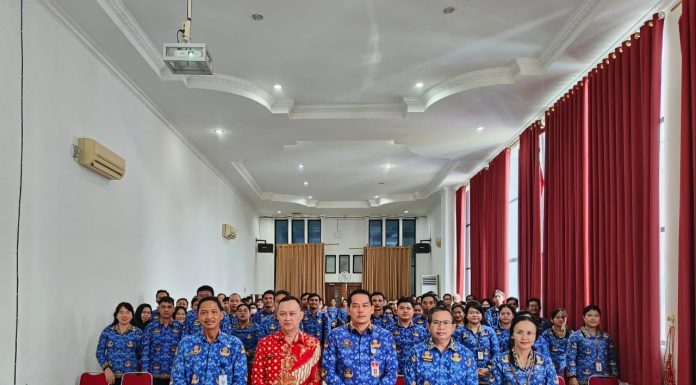 98 Aparatur Sipil Negara Pemkab Landak Jabatan Arsiparis Ikuti Bimtek Kearsipan