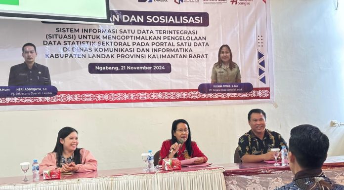 Launching SITUASI, Wujud Komitmen Pemkab Landak Dalam Keterbukaan Informasi