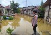 Air Sungai Banyuke Meluap, Sejumlah Rumah Warga dan Akses Jalan di Darit Tergenang Banjir