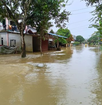 Akses Jalan Darit – Bengkayang Terputus Akibat Banjir