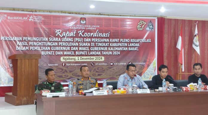 KPU Landak Akan Gelar Pemungutan Suara Ulang di TPS 02 Amboyo Selatan