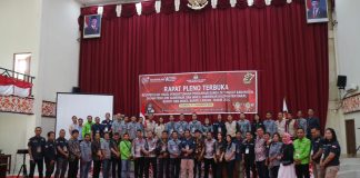 KPU Landak Gelar Pleno Terbuka Rekapitulasi Perhitungan Suara Tingkat Kabupaten Pilkada 2024