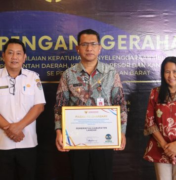 Pemkab Landak Raih Predikat Zonasi Hijau Opini Kualitas Tinggi Penilaian Kepatuhan Penyelenggaraan Pelayanan Publik Tahun 2024