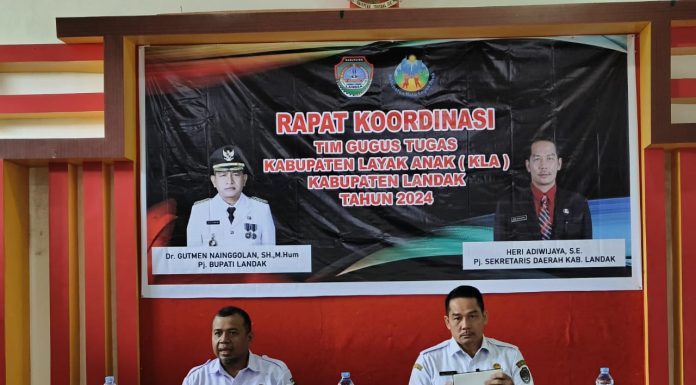 Pemkab Landak Komitmen Jadikan Kabupaten Landak Sebagai Kabupaten Layak Anak