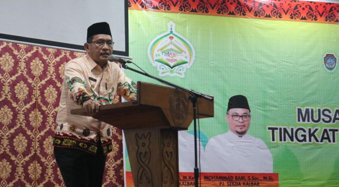 Gutmen Harap Malam Ta’aruf MTQ Ke XXXII Jadi Tempat Silaturahmi dan Berbagi Pengalaman Bagi Para Kafilah