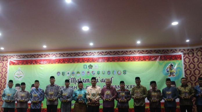 Malam Ta’aruf MTQ Ke-XXXII Provinsi Kalbar Diharapkan Jadi Tempat Silaturahmi dan Berbagi Pengalaman Bagi Para Kafilah