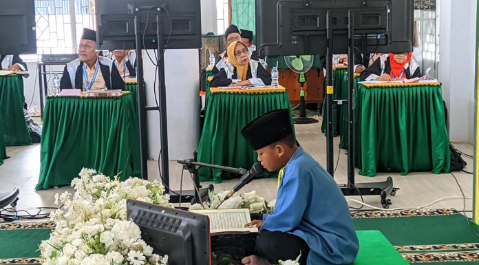Hari Pertama Sejumlah Lomba MTQ Ke – 32 Berjalan Lancar