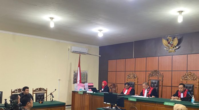 Kasus Dugaan Korupsi Pekerjaan Pembangunan SPB Pertades Landak Masuki Tahap Pembacaan Putusan