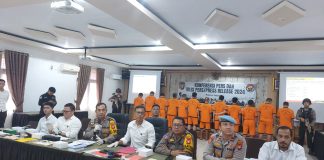 Polres Landak Paparkan Sejumlah Pengungkapan Kasus Sepanjang November-Desember 2024